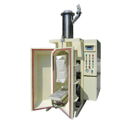 गुणवत्ता  Semi-automatic Valve Bag packing machine Super fine Powder Weighing Packing Machine कारखाना